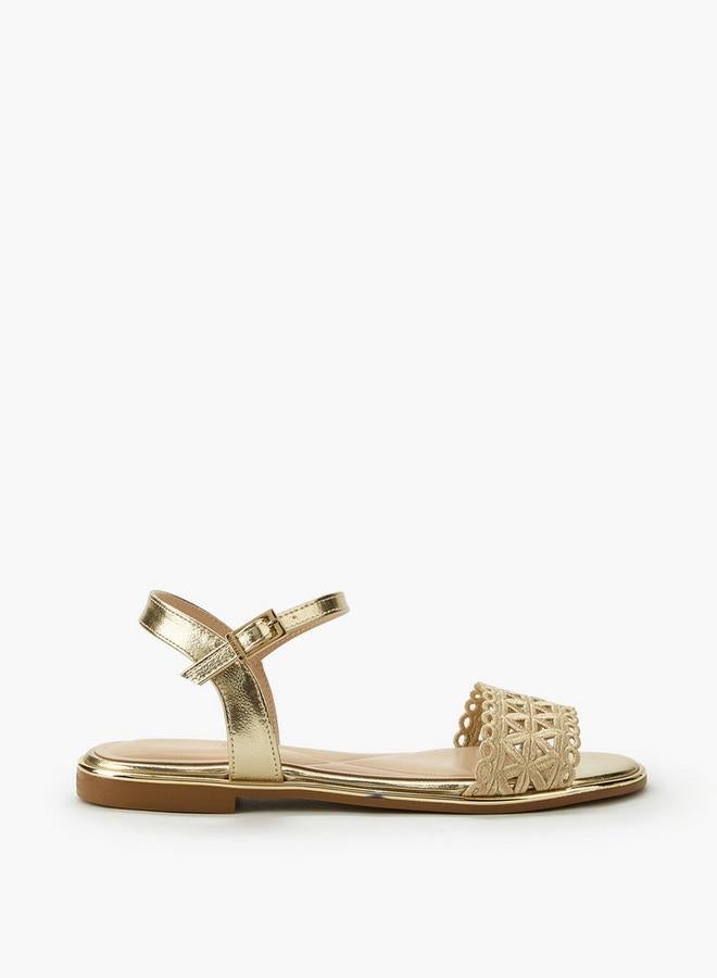 سيليست صنادل نسائية بحزام بإبزيم - Image 1